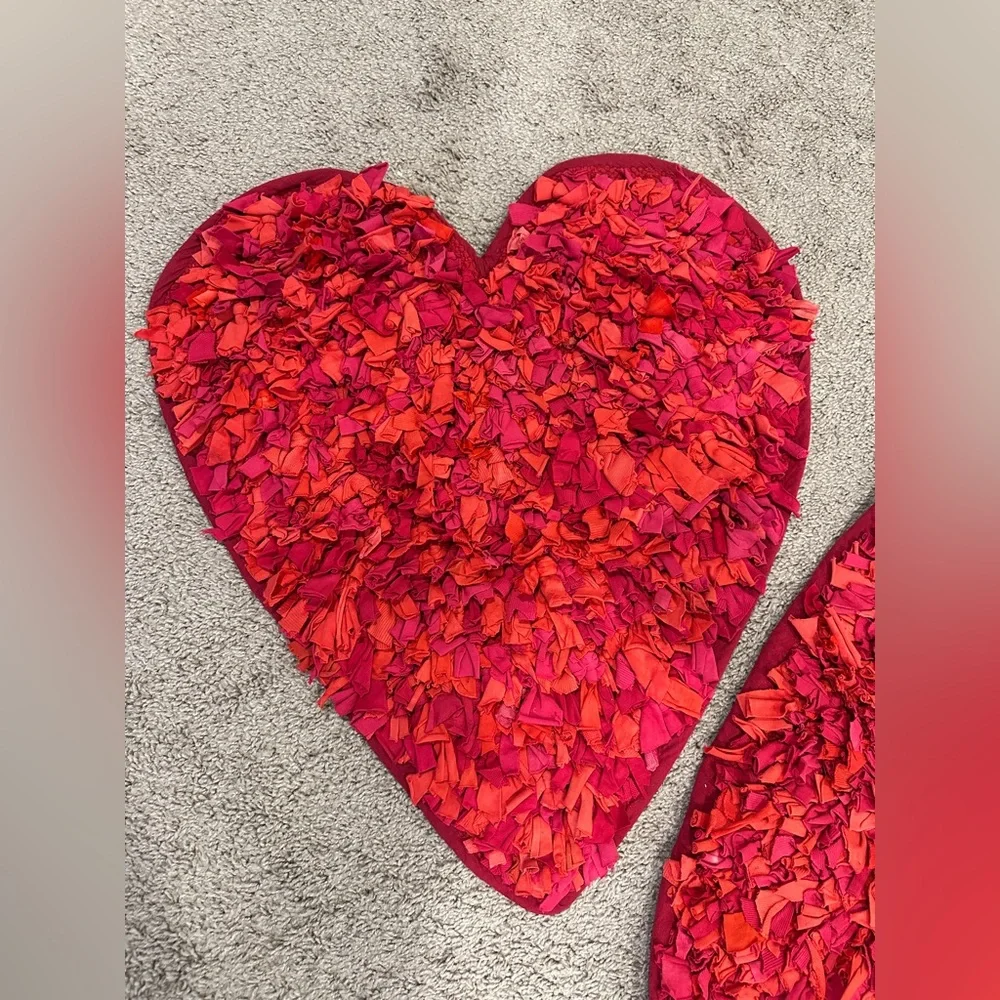IKEA Red Heart-Shaped Door Mats